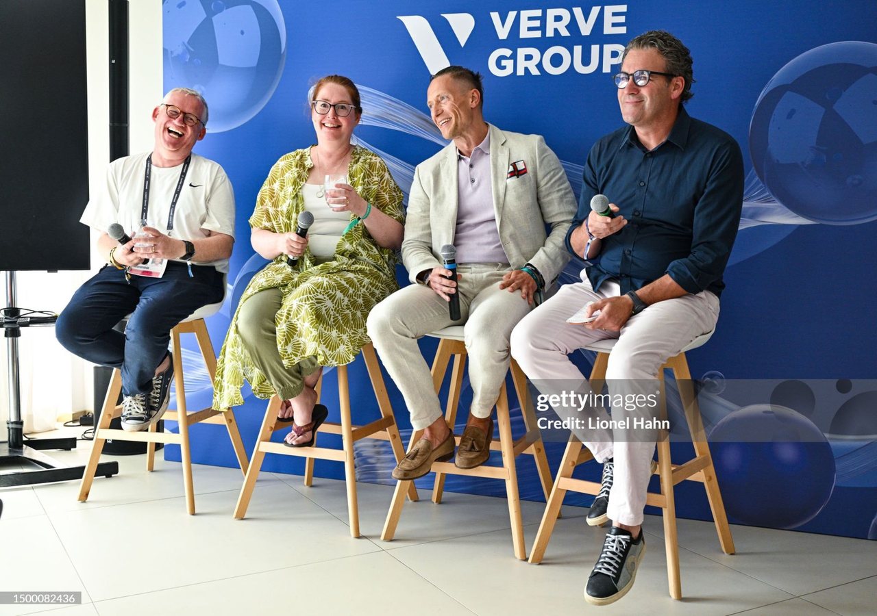 Evgeny Popov on the The Art of Data panel, Verve Group and Getty Images, Cannes Lions week 2023